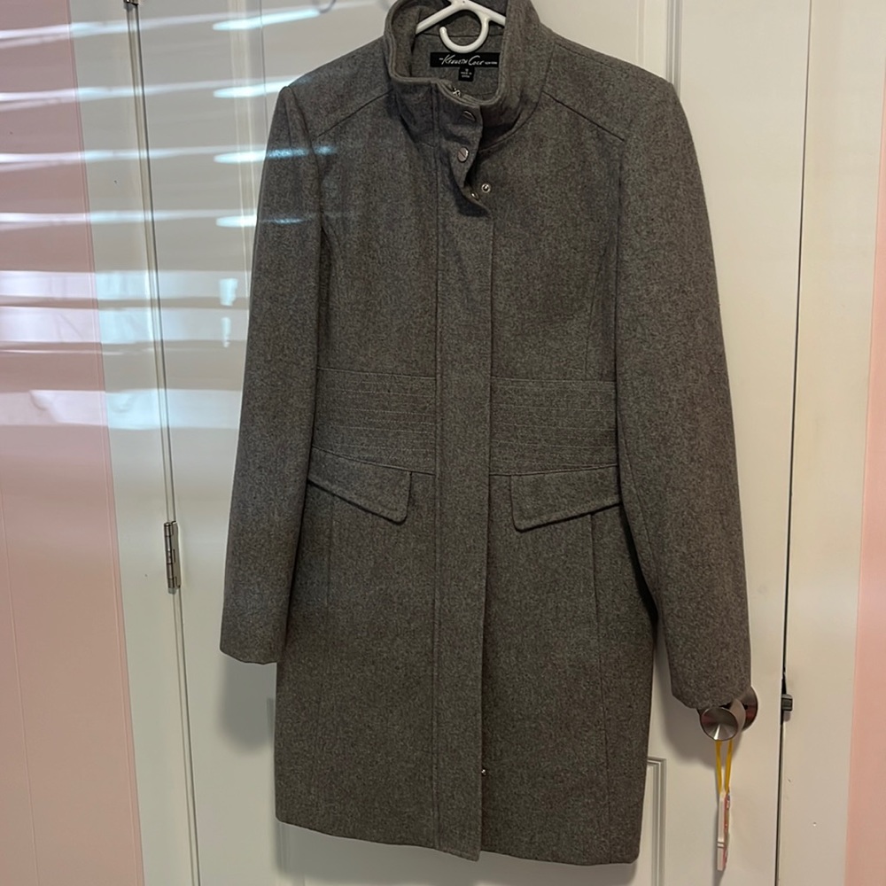 Kenneth Cole wool coat. Size 10.